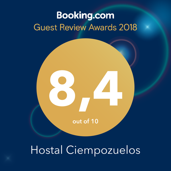 Excelencia premio booking hostal ciempozuelos